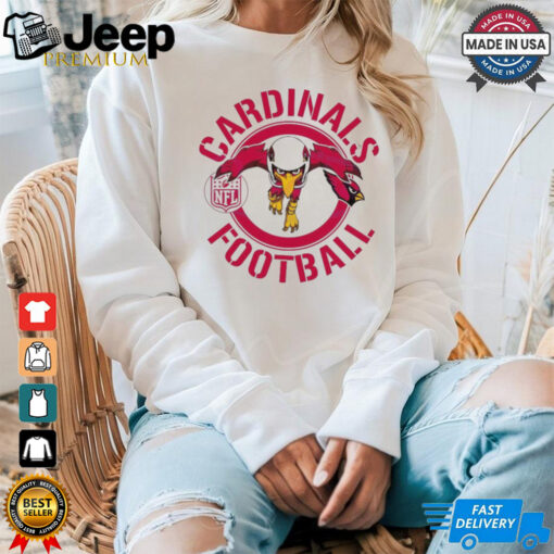 Official Cardinals Football NFL Rush Zone Cartoon Character Shirt