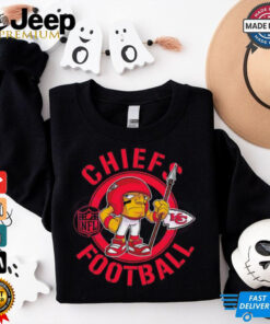 Official Chiefs Football NFL Rush Zone Cartoon Character Shirt