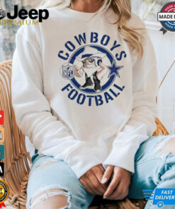 Official Cowboys Football NFL Rush Zone Cartoon Character Shirt