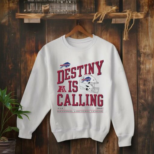 Official Destiny Is Calling Buffalo Bills Vintage Football Logo Helmet shirt
