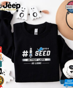 Official Detroit Lions 1 Seed 2024 Go Lions Shirt