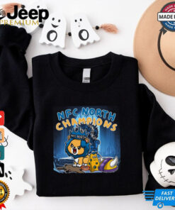 Official Detroit Lions Team NFC North Champions No. 1 Seed Shirt – Detroit Lions Fan Apparel, NFC North Champions Gear, No. 1 Seed Victory Design Shirt