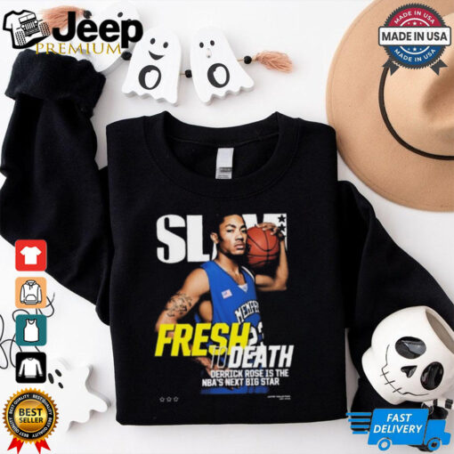 Official Drose’s 2008 Slam Cover Ahead Of ‘Derrick Rose Night’ In Chicago Shirt