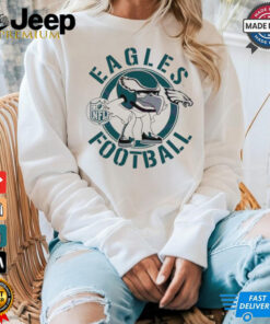 Official Eagles Football NFL Rush Zone Cartoon Character Shirt
