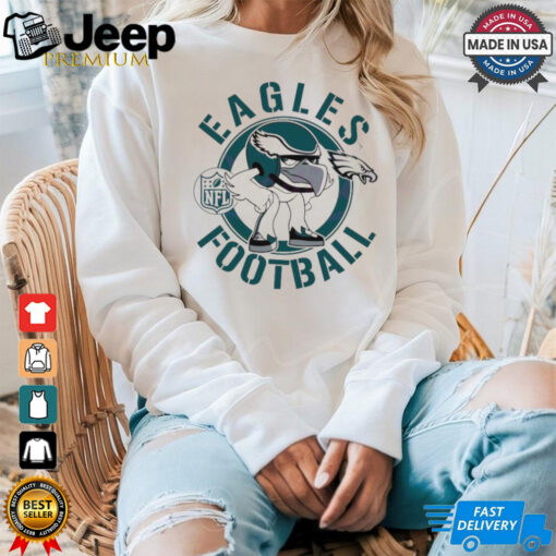 Official Eagles Football NFL Rush Zone Cartoon Character Shirt
