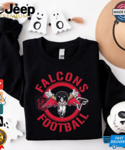 Official Falcons Football NFL Rush Zone Cartoon Character Shirt