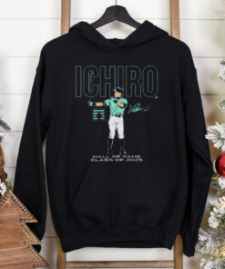 Official Ichiro Suzuki Seattle Mariners National Baseball Hall of Fame Inductee Class of 2025 Signature t shirt