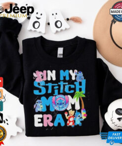 Official In My Stitch Mom Era 2025 Unisex T Shirt