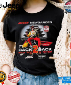 Official Josef Newgarden Winner Back 2 Back Indy 500 Winner Team Snake Indianapolis Motor Speedway 500 2023 2024 T shirts