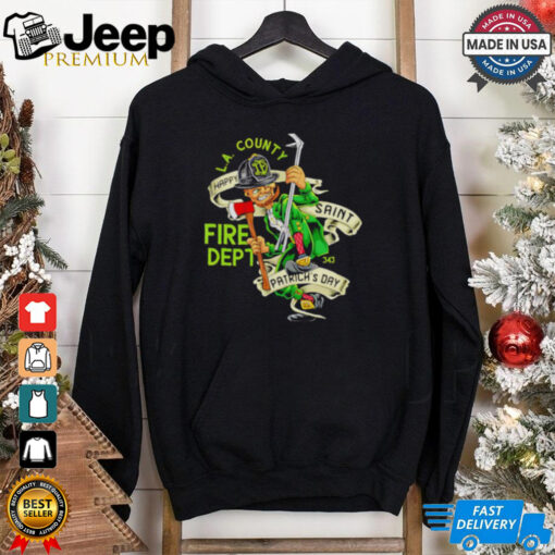 Official Los Angeles County St Patrick’s Day Fire Dept shirt