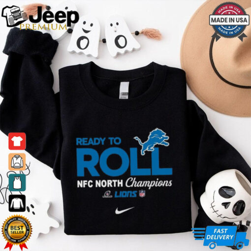 Official Nike Ready To Roll Detroit Football T Shirt