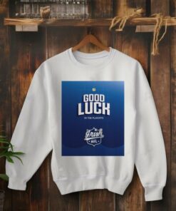 Official Notre Dame Fighting Irish Good Luck In The Playoffs Irish In The NFL Poster t shirt