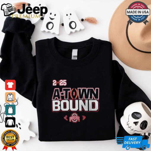 Official Ohio State 2025 Atown Rownd Goodyear Cotton Bowl Champs Unisex T Shirt