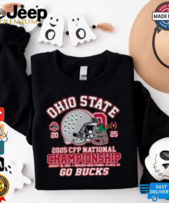 Official Ohio State 2025 CFP National Championship Go Bucks Unisex T Shirt