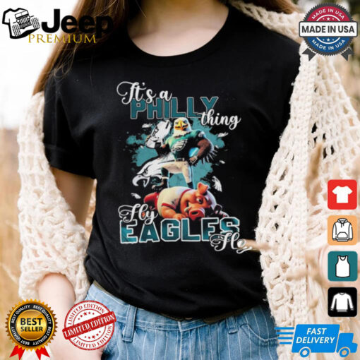 Official Philadelphia Eagles Stomp Washington Commanders It’s A Philly Thing Fly Eagles Fly NFL Mascot T shirts