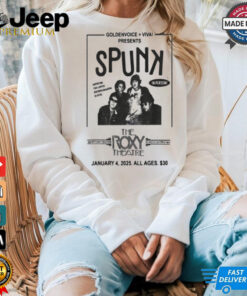 Official Spunk Jan 4 2025 At The Roxy Theatre In Los Angeles CA Concert Shirt