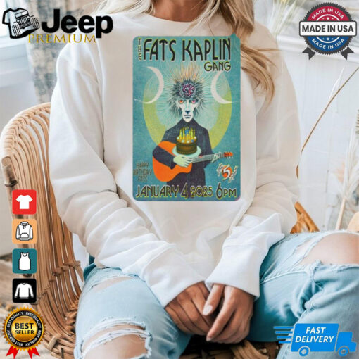 Official The Fats Kaplin Gang Event On Jan 4 2025 At The 5 Spot In Nashville TN Shirt