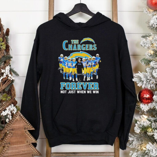 Official The Los Angeles Chargers Forever, Not Just When We Win Signatures T shirts