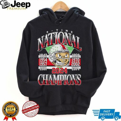 Ohio State Buckeyes 9 Time National Champions shirt