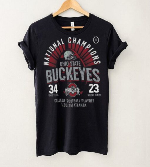 Ohio State Buckeyes College Football Playoff 2024 National Champions Score T Shirt