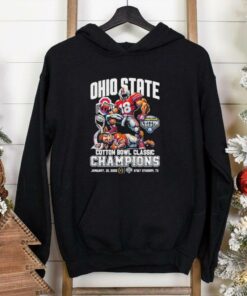 Ohio State Buckeyes Cotton Bowl Classic Champions Defeat Texas Longhorns Shirt
