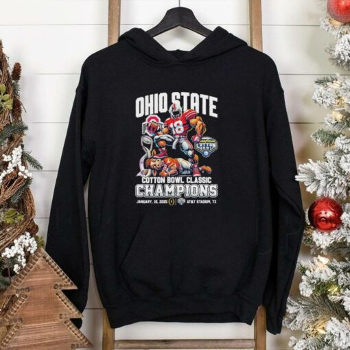 Ohio State Buckeyes Cotton Bowl Classic Champions Defeat Texas Longhorns Shirt