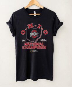 Ohio State Buckeyes Fanatics College Football Playoff 2024 National Champions T Shirt
