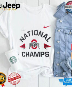 Ohio State Buckeyes Nike College Football Playoff 2024 National Champions Arch Over Logo T Shirt