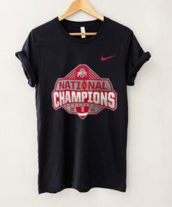 Ohio State Buckeyes Nike College Football Playoff 2024 National Champions Official Logo T Shirt