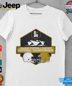 Ohio State Buckeyes vs Notre Dame 2025 CFP National Championship Head To Head Shirt