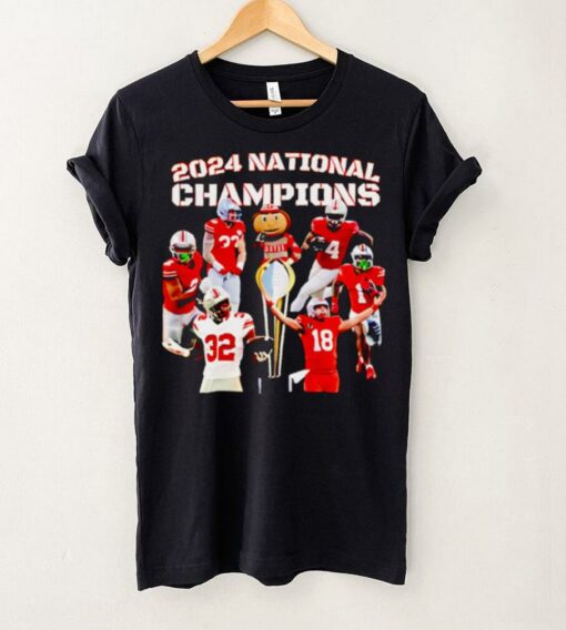 Ohio State University 2024 2025 National Champions team graphic shirt