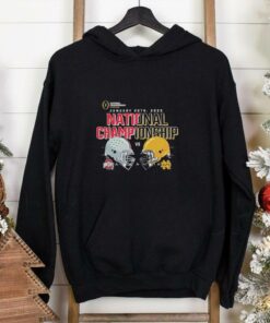 Ohio State vs. Notre Dame CFP 2025 National Championship Game Matchup T shirt