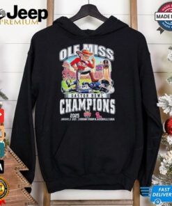 Ole Miss Rebels Gator Bowl Champions 2025 T Shirt