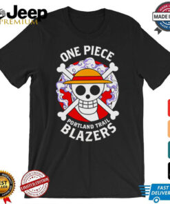 One Piece x Portland Trail Blazers shirt