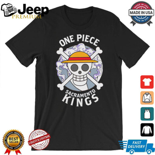 One Piece x Sacramento Kings shirt