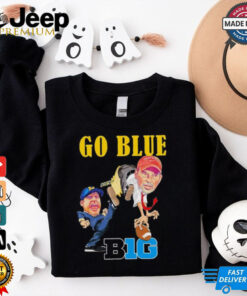 Original Michigan Wolverines Go Blue Kick OSU Shirt