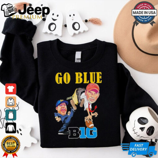 Original Michigan Wolverines Go Blue Kick OSU Shirt