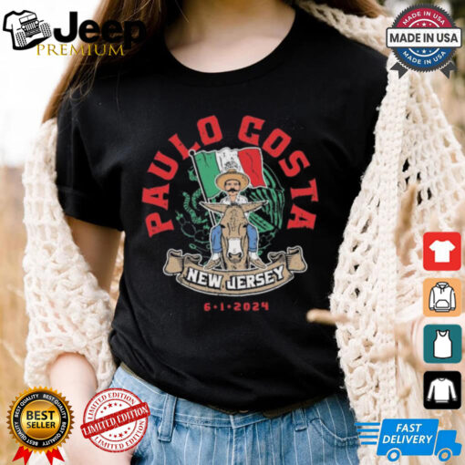 Paulo Costa New Jersey Burro 6 1 2024 Italia Donkey T shirts