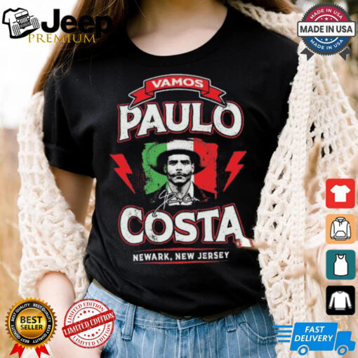 Paulo Costa New Jersey Newark Italia Vamos T shirts