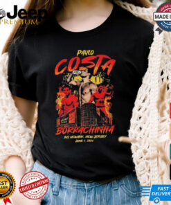 Paulo Costa Secret Juice Borrachinha 302 New Jersey 2024 T shirts
