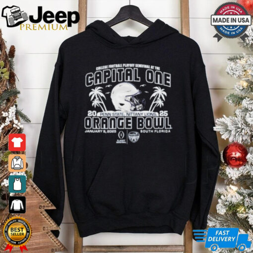 Penn State Nittany Lions 2025 CFP Semifinal At the Capital One Orange Bowl Art Deco Helmet T Shirt