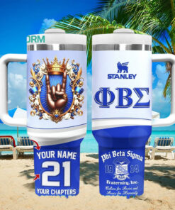 Phi Beta Sigma Custom Name 40oz Stanley Tumbler