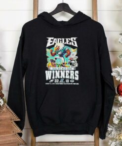 Philadelphia Eagles Beat Packers Winners Nfc 2025 Mascot Shirt