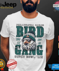 Philadelphia Eagles Bird Gang They Not Like US Super Bowl Lix 2025 T shirts