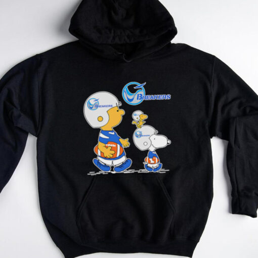 Portland Breakers Peanuts Charlie Brown And Snoopy shirt