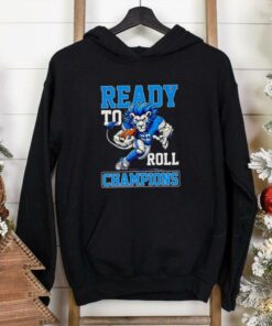 Ready to roll Champions Detroit Lions mascot shirt