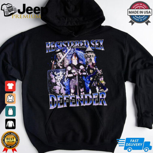Registered sex defender shirt