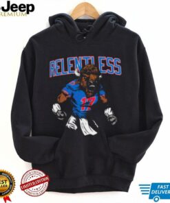 Relentless Buffalo Bills Josh Allen Bill Mascot 17 T Shirt
