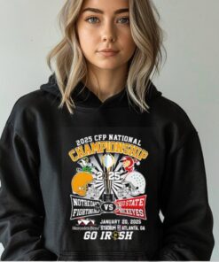 2025 National Championship Notre Dame Vs Ohio State Buckeyes Go Irish T Shirt