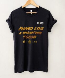 Rise as Champions Notre Dame Legacy 2025 shirt